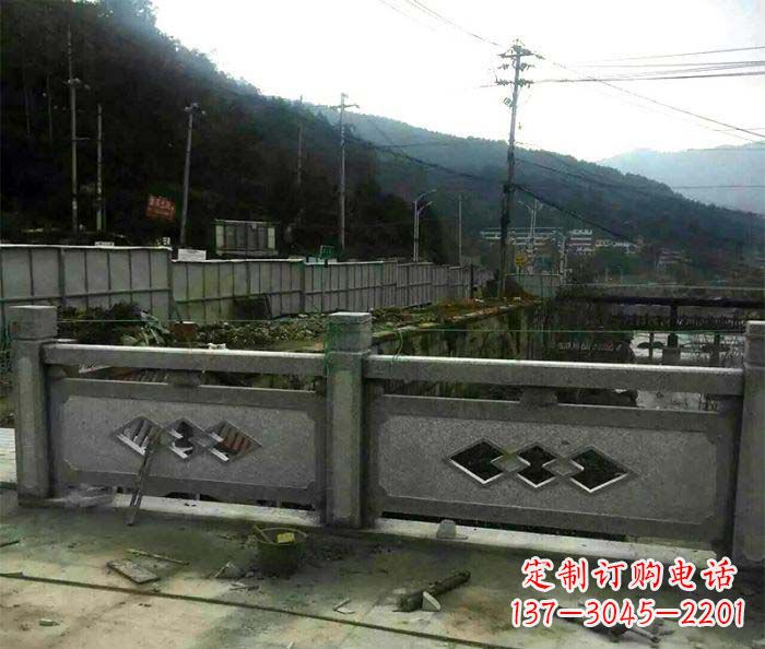 园林景观仿古石浮雕栏板 (2)