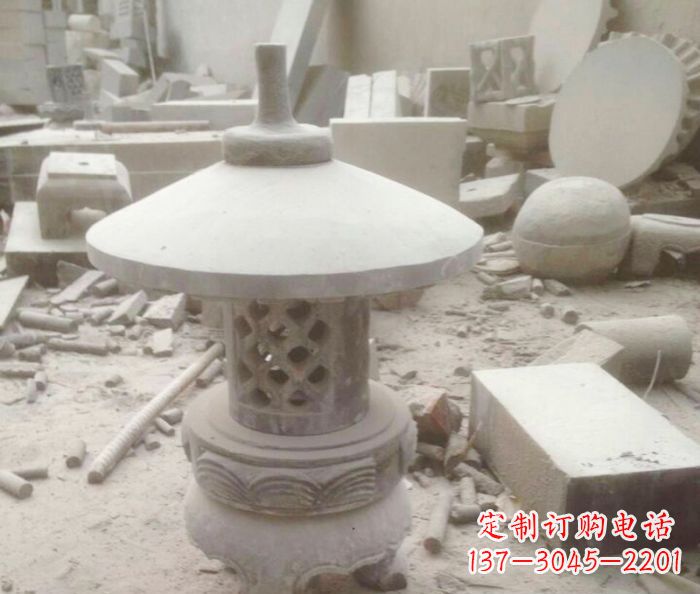 园林景观小型灯塔石雕 (3)