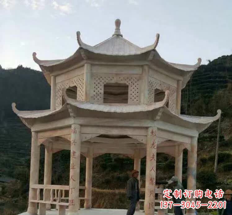 园林石雕凉亭