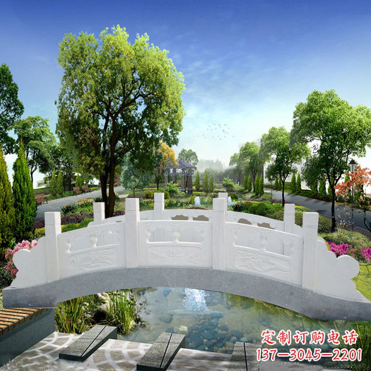 园林石雕小桥