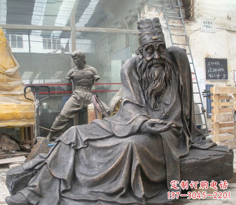 张仲景雕塑 - 张仲景/铜雕 张仲景雕塑 - 张仲景/铜雕