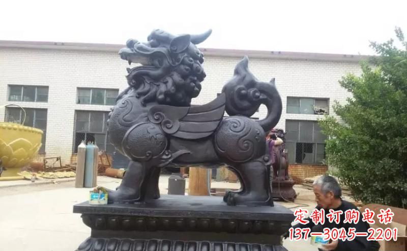 招财神兽貔貅铜雕