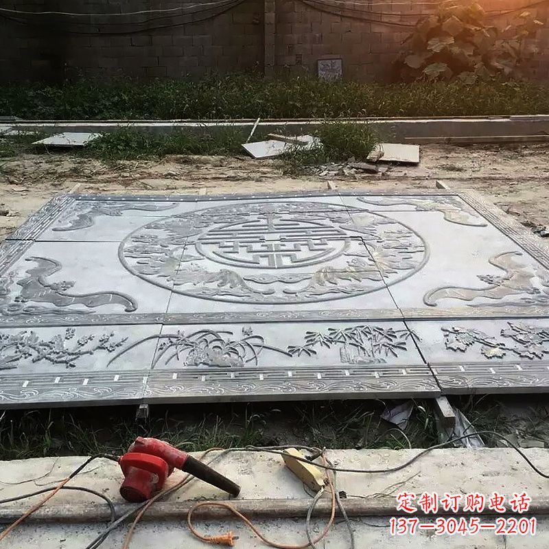 中国传统文化建筑浮雕画