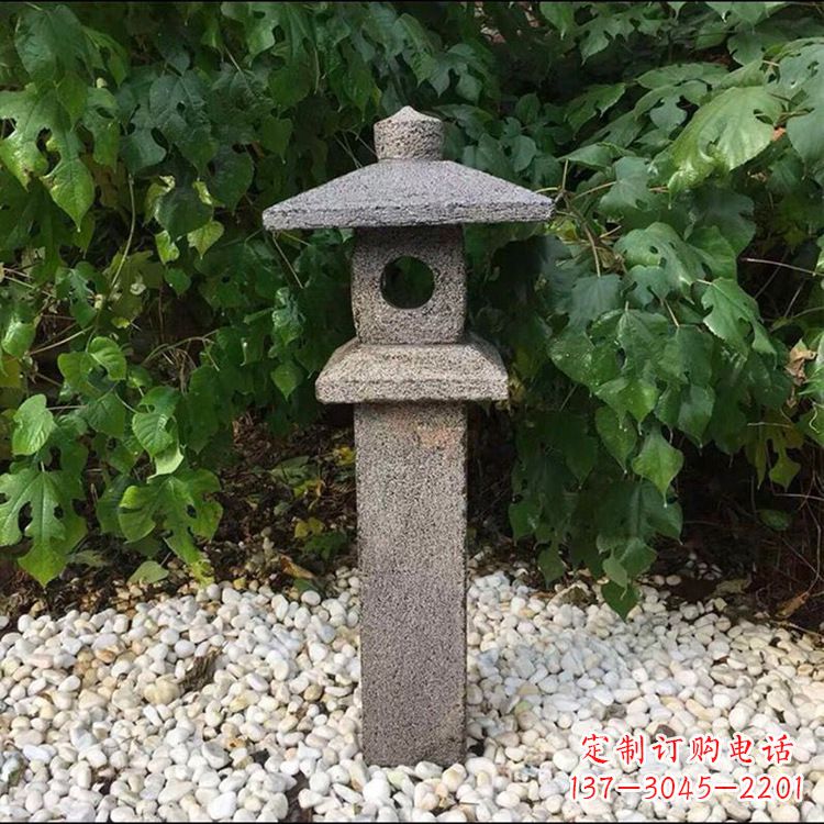 中式复古园林石灯