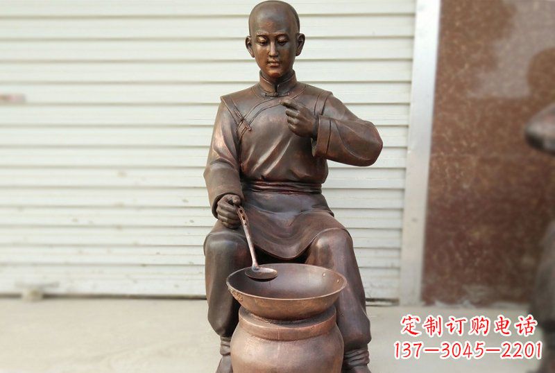 中药文化人物铜雕