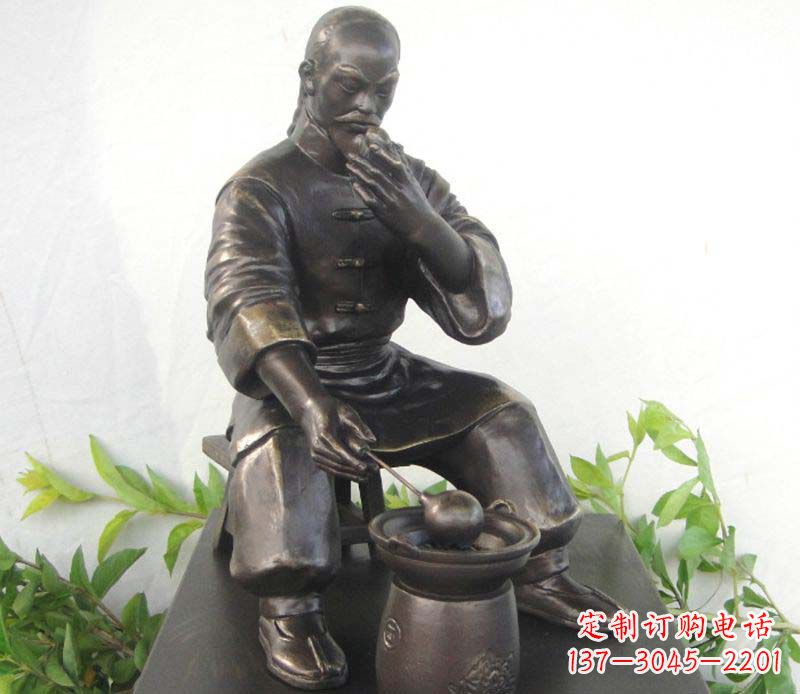 中医制药文化人物雕塑