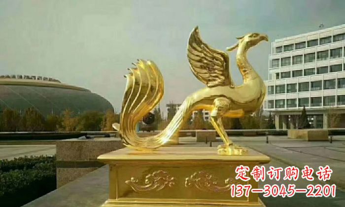 朱雀铜雕 朱雀铜雕