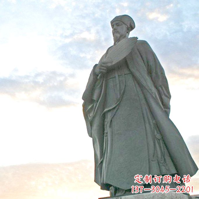 诸葛亮雕塑-三国著名历史人物雕像