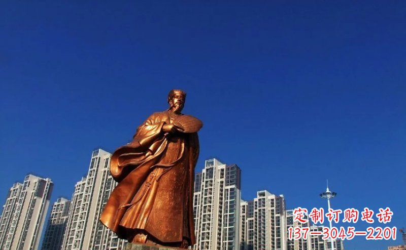 诸葛亮雕塑 - 诸葛亮/古代/名人/铜雕 诸葛亮雕塑 - 诸葛亮/古代/名人/铜雕