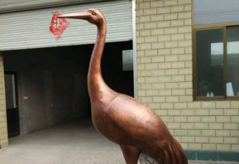 仙鹤公园动物铜雕 (2)