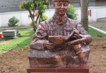 校园雷锋名人铜雕