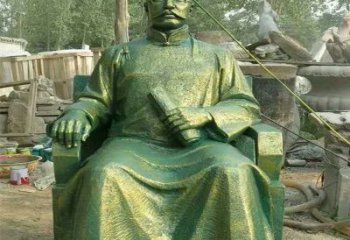 校园名人李大钊铜雕
