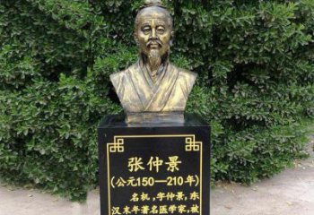 张仲景胸像古代名人铜雕