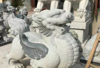 招财神兽仿古貔貅石雕