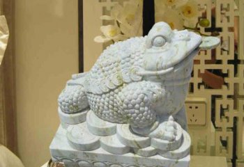 招财神兽金蟾石雕