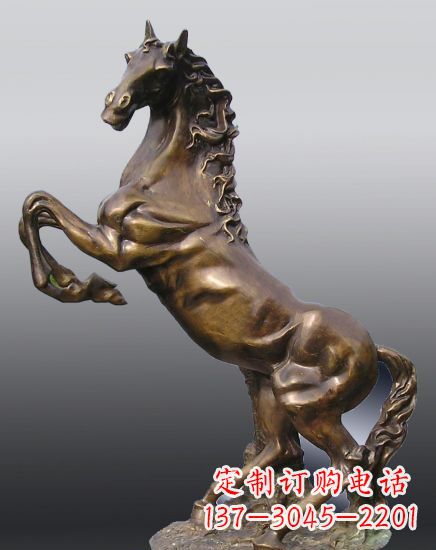 铸铜工艺-马雕塑