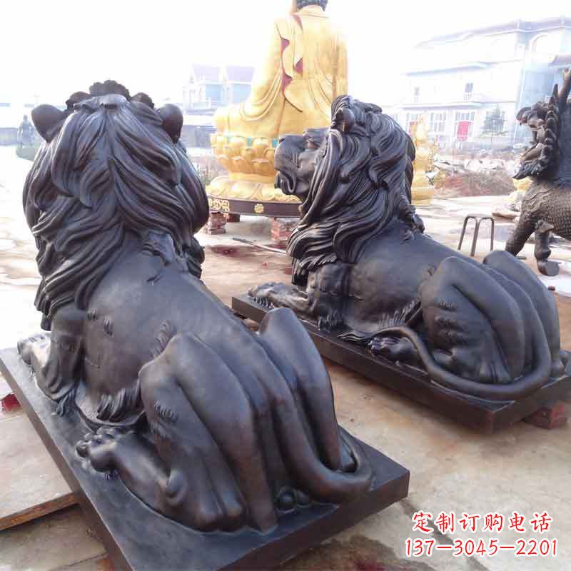 铸铜汇丰狮子