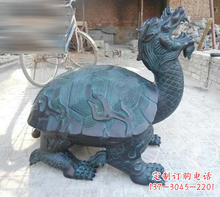 铸铜龙龟雕塑222