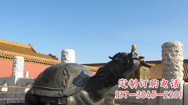 铸铜龙龟寺庙神兽铜雕