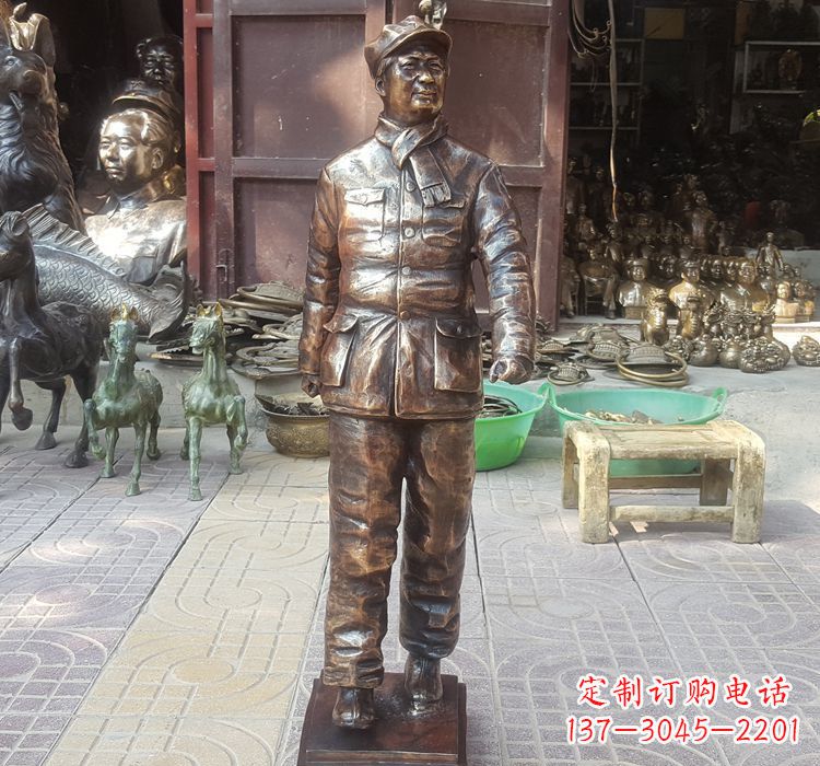 铸铜青年时期毛主席