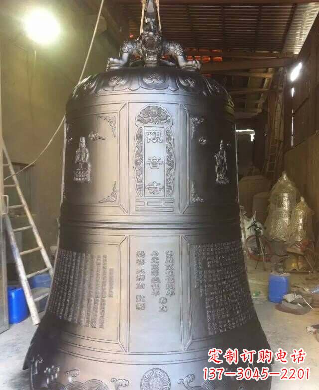 铸铜寺庙钟