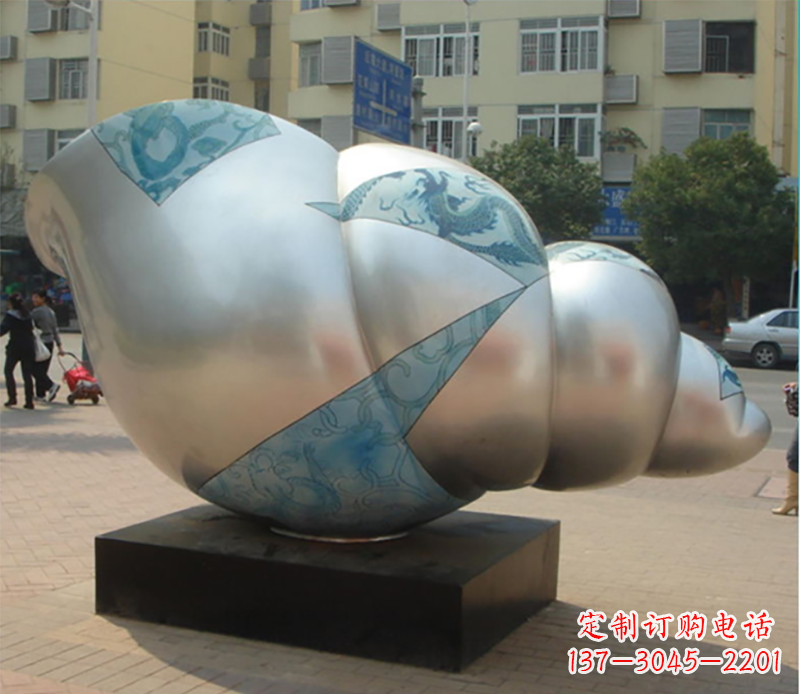 海螺雕塑不锈钢