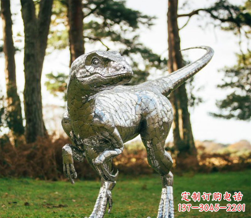 恐龙雕塑 - 户外/不锈钢/恐龙 恐龙雕塑 - 户外/不锈钢/恐龙