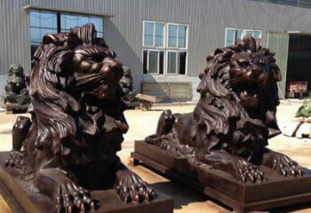 铸铜汇丰铜狮子