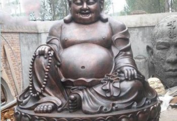 宗教庙宇弥勒佛铜雕222
